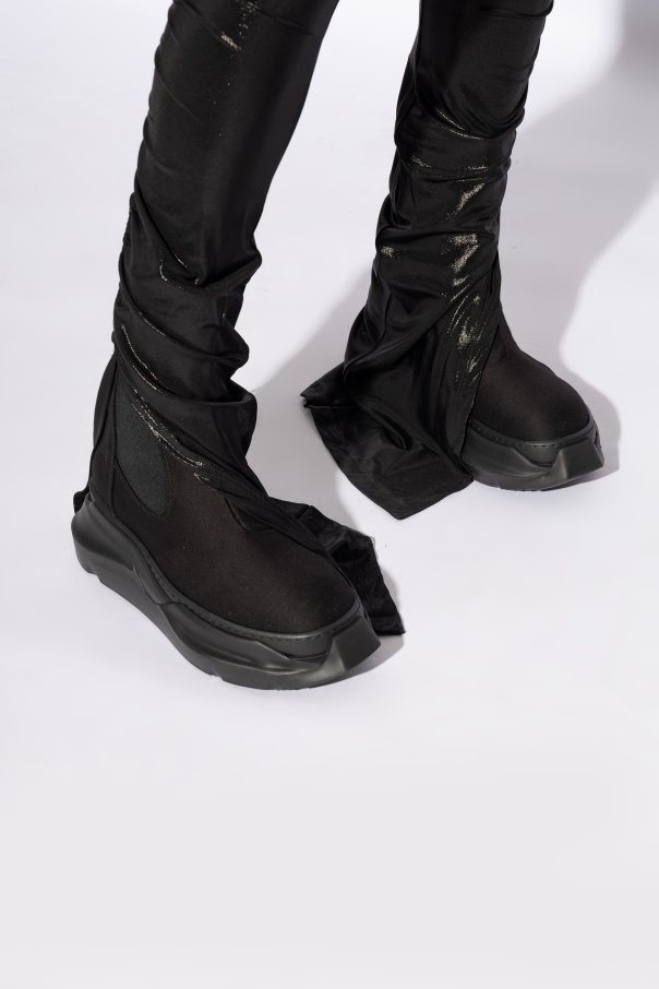 Rick Owens Drkshdw abstract Beatle boots
